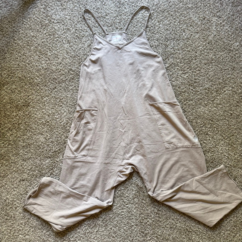 Free People Hot Shot Onesie NWOT Medium Mocha Latte FP Movement - Picture 4 of 7